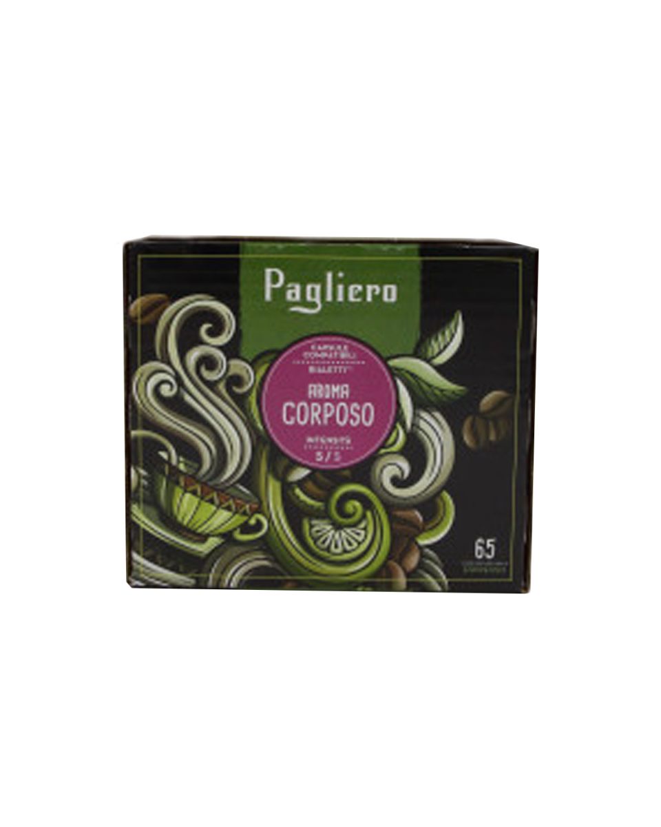Pagliero Κάψουλες Καφέ Bialetti Corposo 65caps